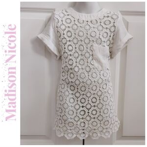 Sheer Floral Lace Blouse